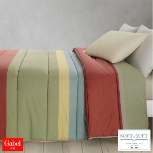 EDWARD trapunta per letto singolo Gabel-Castagno