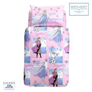 FROZEN SOGNI Completo Copripiumino Piazza e Mezza Disney CALEFFI