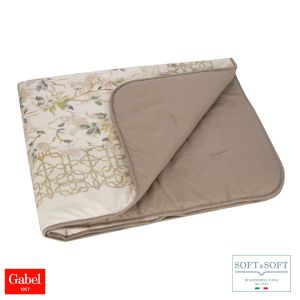 NUVOLA plaid imbottito felpato 130x170-Naturale