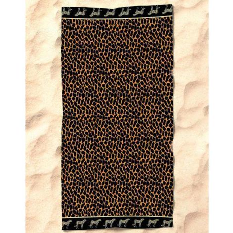 AFRICA telo mare in spugna cm 90x165