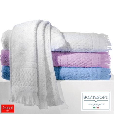 ANICE set asciugamani 3+3 (3 asciugamani viso + 3 asciugamani ospiti)