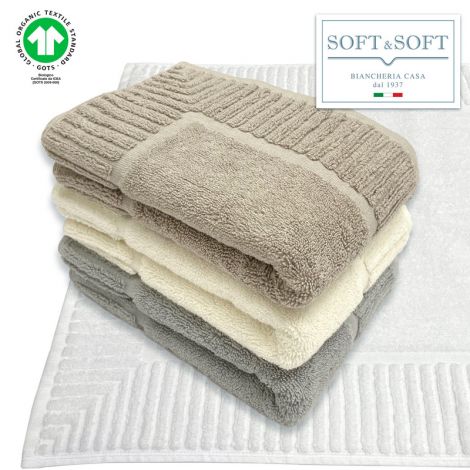 ORGANIC COTTON High quality bath mat gr. 750 - BioSoffy