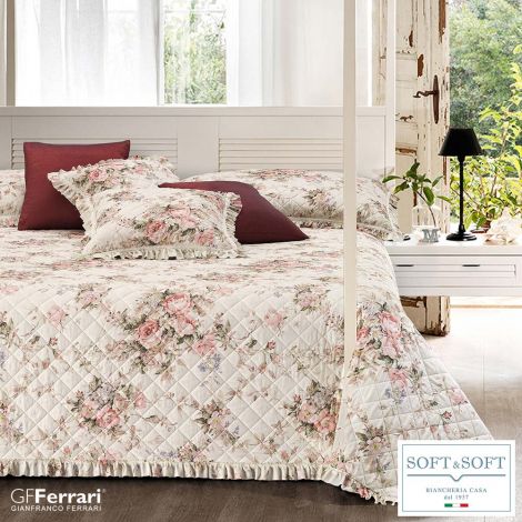 CALIFORNIA Spring Quilted Bedcover for Double beds 260x260 