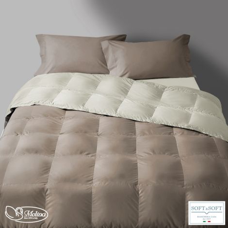 CLASSIC UNITO v.212 Quilt for Single Bed 100% Goose Down by MOLINA
