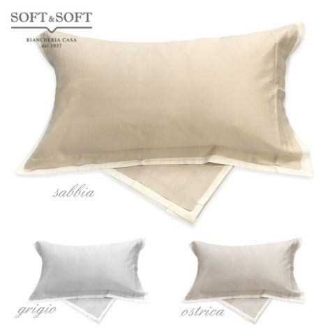 COCO Pillowcases Pair in Pure Cotton Satin 3 Valance