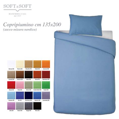 COLORE Duvet cover 135x200 cm Single bed + bed sheet + pillowcase (Nordic)