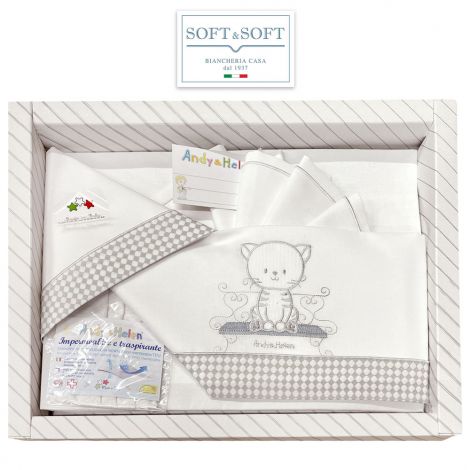 Cats D53 Sheet Set for Cots by ANDY&HELEN
