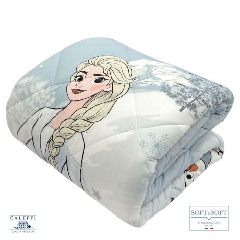 FROZEN WINTER SINGLE Disney cotton winter quilt by CALEFFI