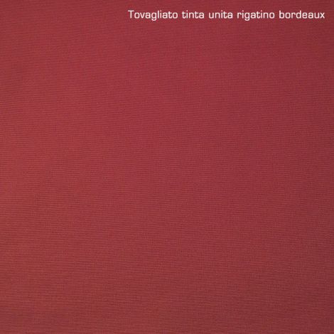 Tessuto per tovaglie colore rosso bordeaux tinta unita venduto a metro per tovaglie su misura