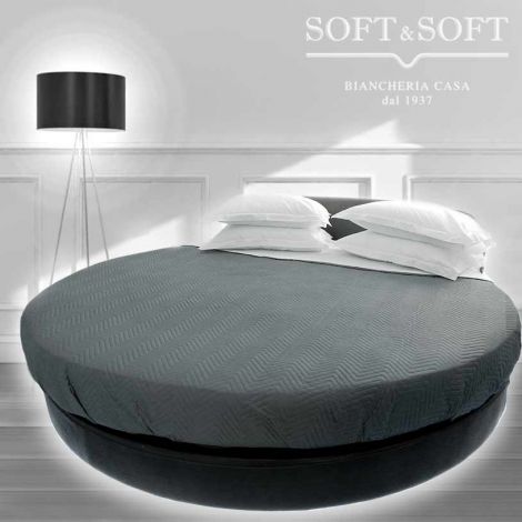 ROTONDO Soffio fitted sheet for round bed