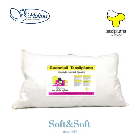NUVOLA PILLOW Stuffed with soft down by MOLINA