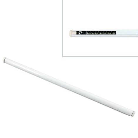 ASTINA ALLUNGABILE GUIDA PER TENDE IN METALLO BIANCO cm 55/90 UNIVERSALE 