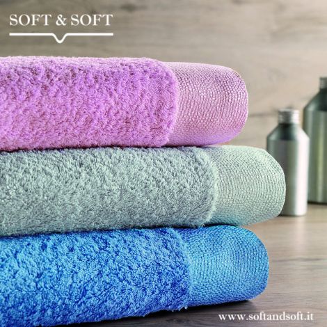 CHROMO solid-coloured Couple Handtowels by GABEL