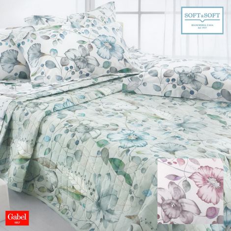 INFINITY quilted bedcover for DOUBLE BED cotton GABEL