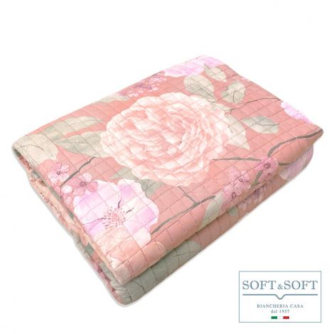 ISABEL spring summer double bedspread-Pink