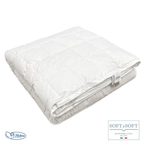 Piumino 4 stagioni Molina - piumone letto piazza e mezza 200x200