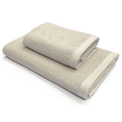 MIAMI set asciugamani 1+1 spugna di puro cotone-Corda