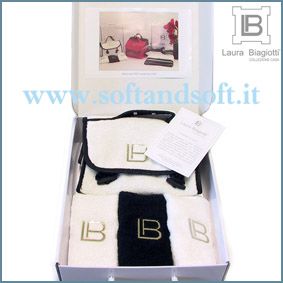 LAURA BIAGIOTTI GIFT -  Beauty Case Set 3 Face Towels