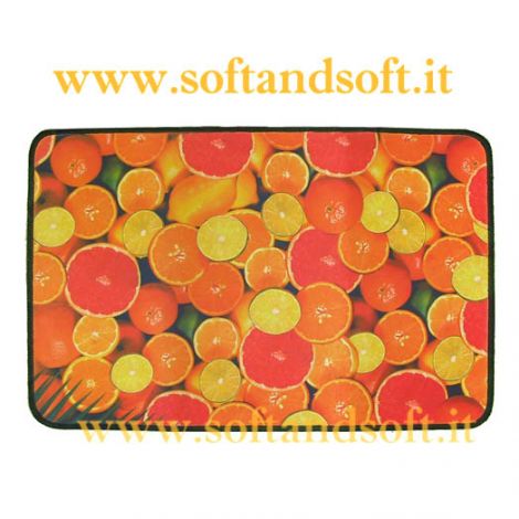 Fruit Carpet cm 70x75 Orange