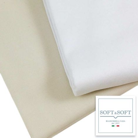 COCO Satin Fitted Sheet for Double Bed Cotton Satin 180X200+35
