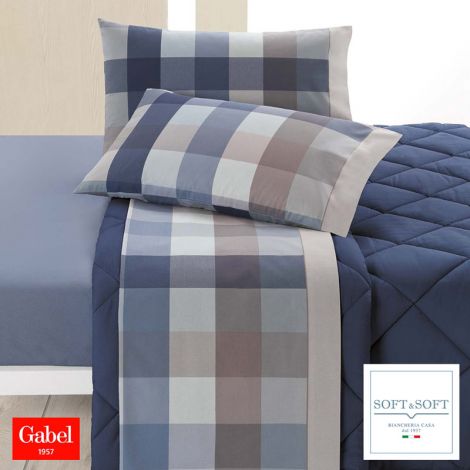 WILSON sheets set three-quarter bed madapolam pure cotton by GABEL