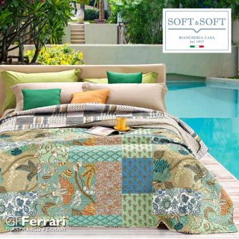 BALI quilted bedspread for GFFerrari single bed
