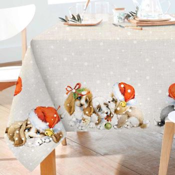 BIRILLO 12 cm Christmas tablecloth 140x240