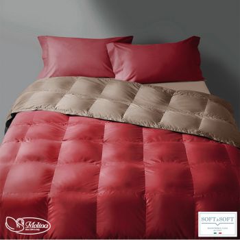 CLASSIC SOLID 255 comforter for DOUBLE 100% Goose down by MOLINA