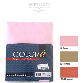 Solid Flat Sheet for three quarter beds - Colorè