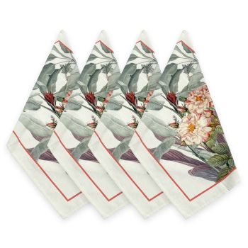 CROCUS Set of 4 Cotton Kitchen Towels 50x70 cm – Creole