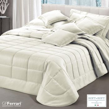 DALILA spring double bedspread KING 265X290 cm Made in Italy-Silk