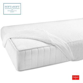Towelling Mattress Cover for three quarter beds, Gabel