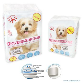 PET Higienic Mat for dogs and cats Pcs 10 - cm 60x60