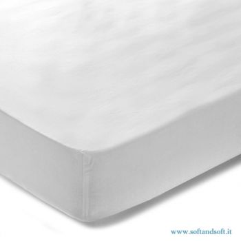JERSEY fitted sheet for double bed 180x200+25 cm