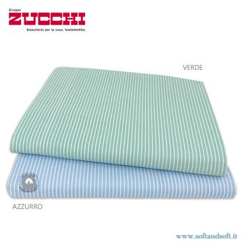 STRIPE Pure Cotton Top Sheet for Double Bed by ZUCCHI