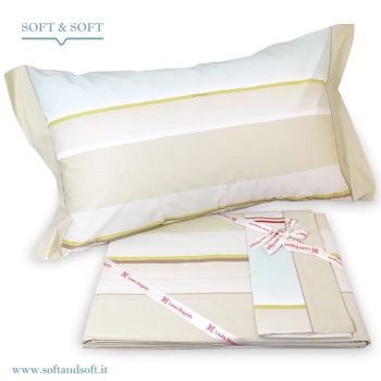 BAJADERA Completo Lenzuola per Letto Matrimoniale LAURA BIAGIOTTI