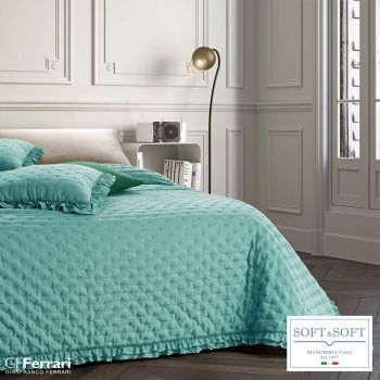 NADIA spring summer quilted bedspread for double bed 260x260 GFFerrari 