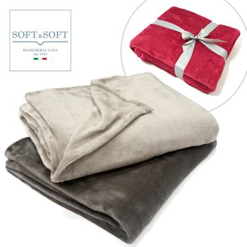 OSLO warm PILE Blanket/Plaid cm 130x160