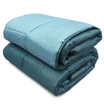 CHROMO Trapunta Invernale MATRIMONIALE 260x260 Double Face GABEL-Pavone
