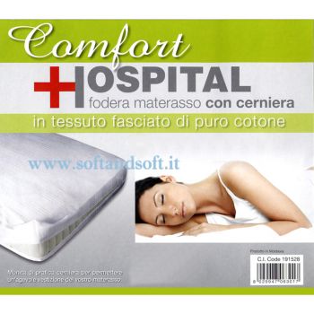 HOSPITAL mattres cover with Zip for SINGLE bed