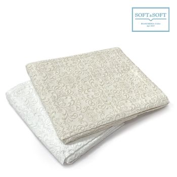 RAMAGE copriletto misura MATRIMONIALE in tessuto jacquard cm 260x260