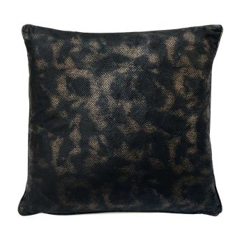 SNAKE fodera cuscino cm 50x50 in velluto  