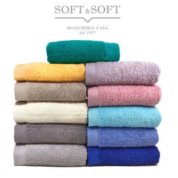 600 g/mq colore grigio White Brandslock puro cotone SUPERSOFT contemporanea asciugamani spessi 2 Bath Sheets 