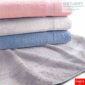 TINTUNITA Plain-coloured 1+1 Towel Set by GABEL