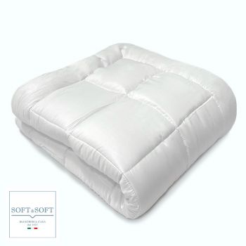WHITE microfibre winter duvet 300g DOUBLE BED size