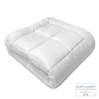 WHITE microfibre winter duvet 300g DOUBLE BED size